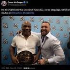 bet on mcgregor fight